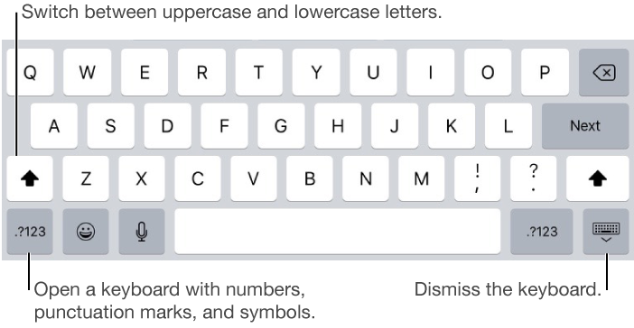 Alphabet keyboard