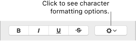 The Advanced Options checkbox next to Bold, Italic, and Underline buttons.