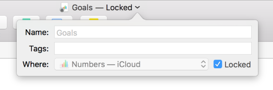 Pop-up for locking or unlocking a spreadsheet.