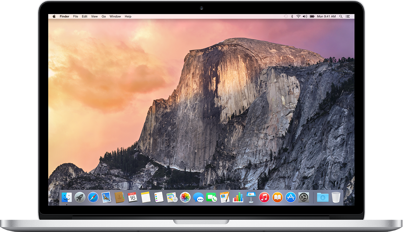 MacBook Pro with Notification Center open to Today View