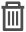 Papierkorbtaste