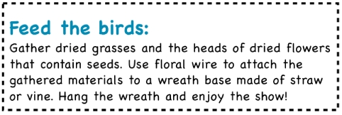 Ein Absatz mit einer gepunkteten Linie als Rahmen