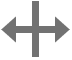 el cursor para redimensionar una fila o columna
